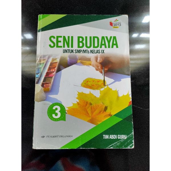 Jual Buku Seni Budaya SMP Kelas IX | Shopee Indonesia