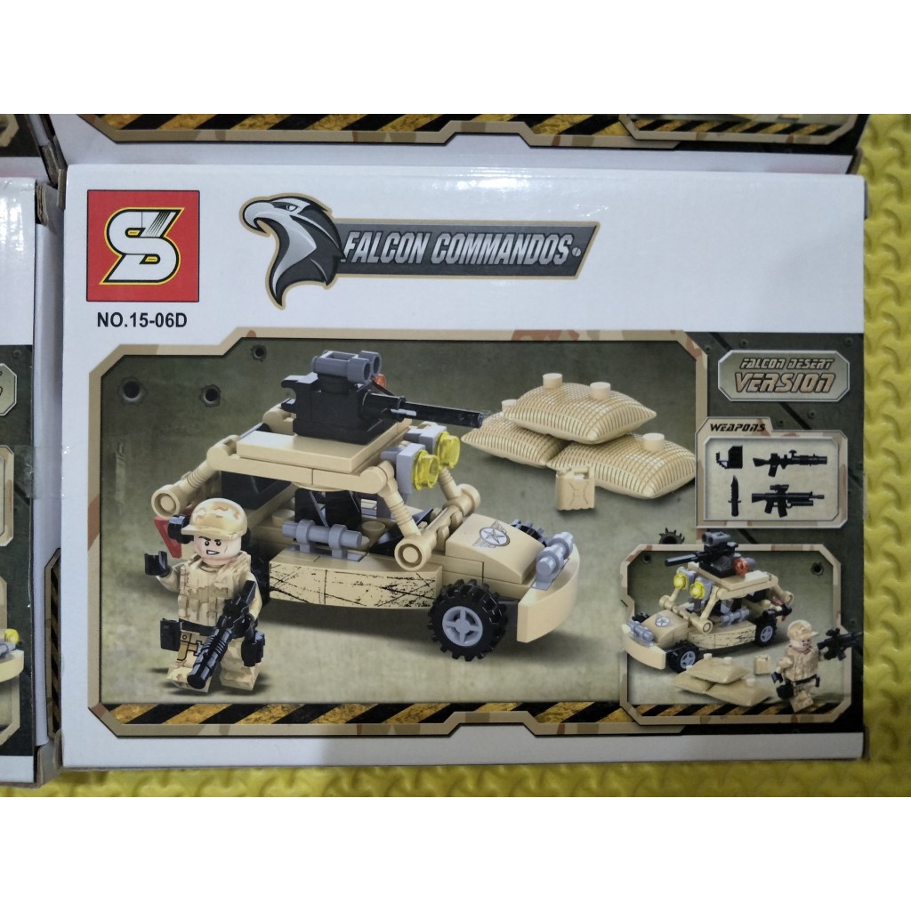 Jual SEMBO FALCON COMMANDOS VEHICLES SET (4 PCS) | Shopee Indonesia