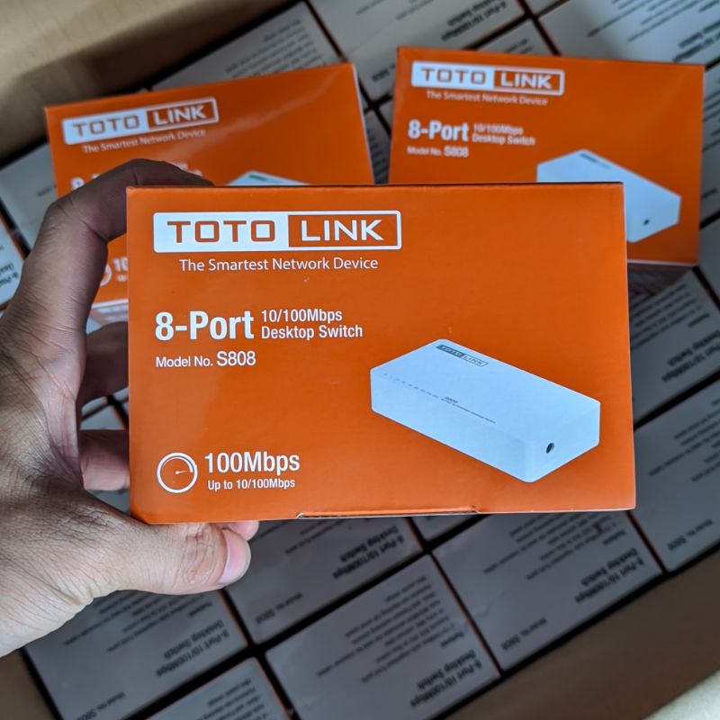Jual Switch/hub Totolink 8 port model S808 Shopee Indonesia