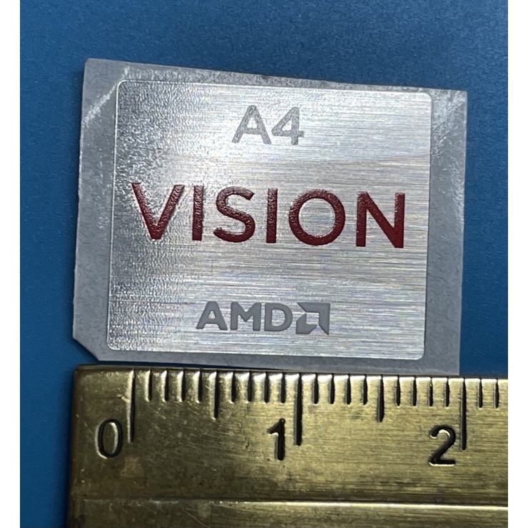 Jual Sticker stiker logo Amd A4 Vision ori | Shopee Indonesia