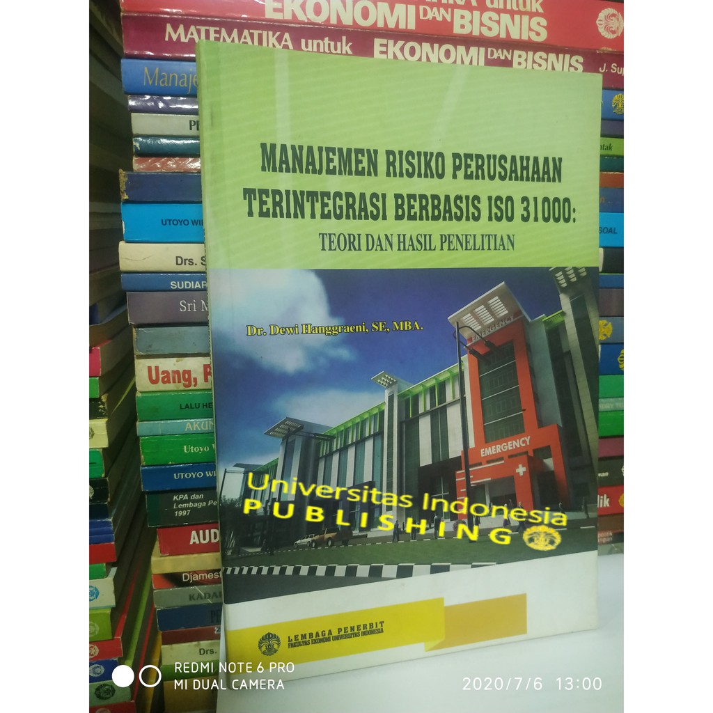 Jual Manajemen Risiko Perusahaan Terintegrasi Berbasis ISO 31000 ...