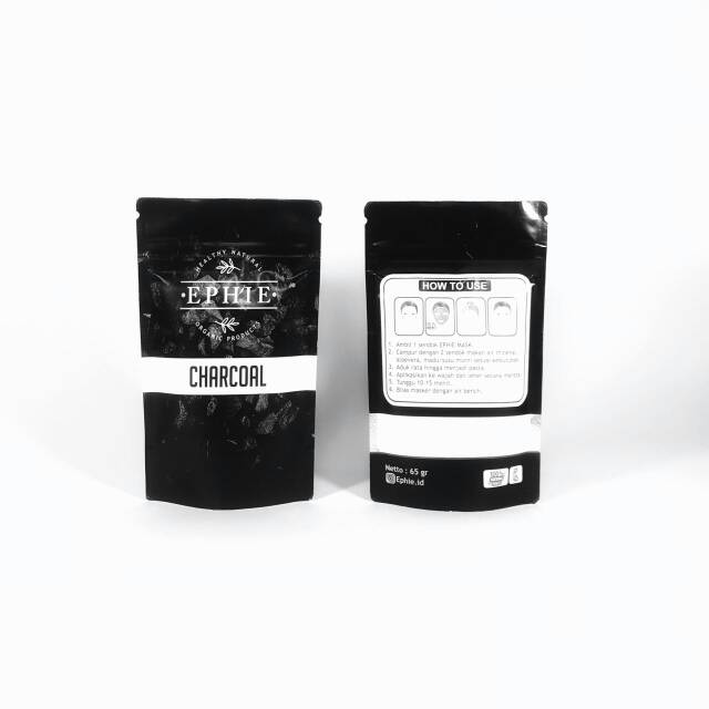 Jual FACE MASK by Ephie Black Charcoal (full size) Shopee Indonesia