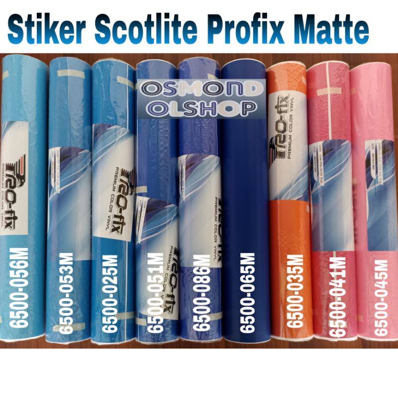 Jual Stiker Scotlite Profix Matte/Doff (Per Meter) | Shopee Indonesia