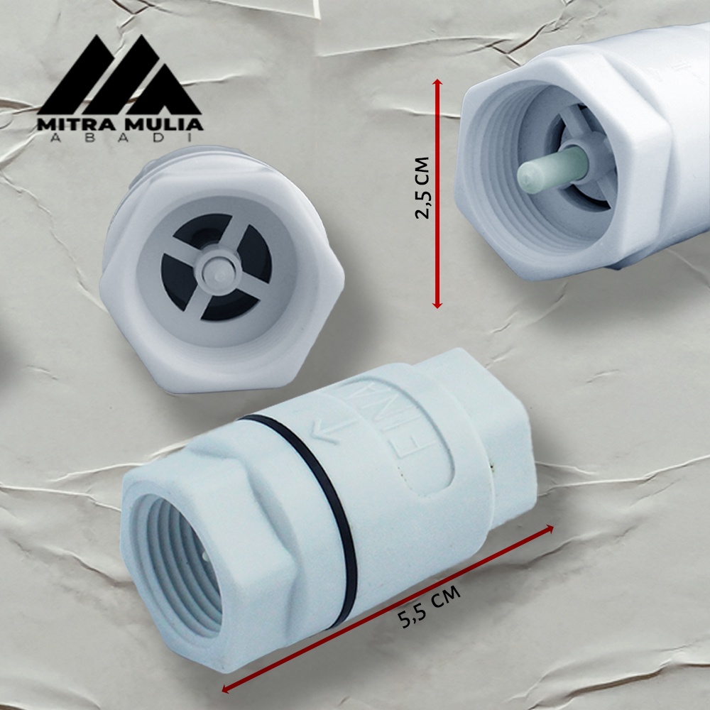 Jual foot klep foot valve pvc 1/2 inch | foot klep tusen 1/2 inch pvc ...