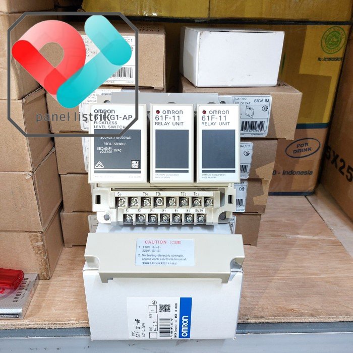 Jual OMRON Floatless Level Switch / Water Level Control WLC Omron 61F