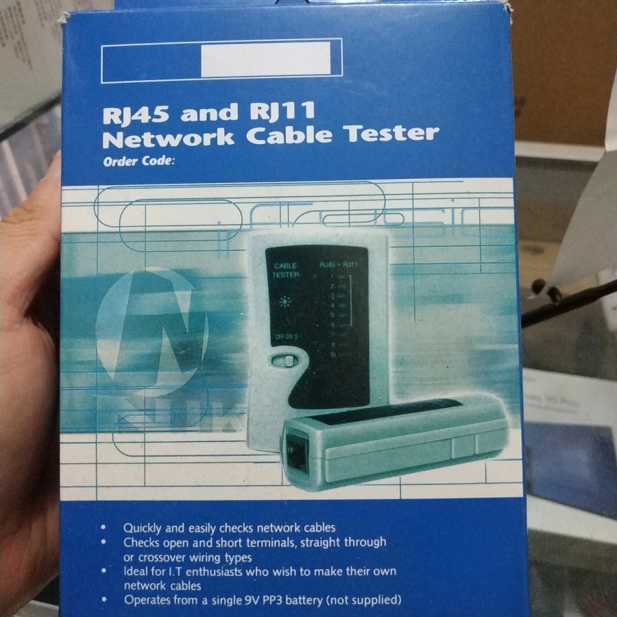 Jual LAN Tester RJ45 dan RJ11 OEM | Multifunctional LAN Tester | Shopee ...