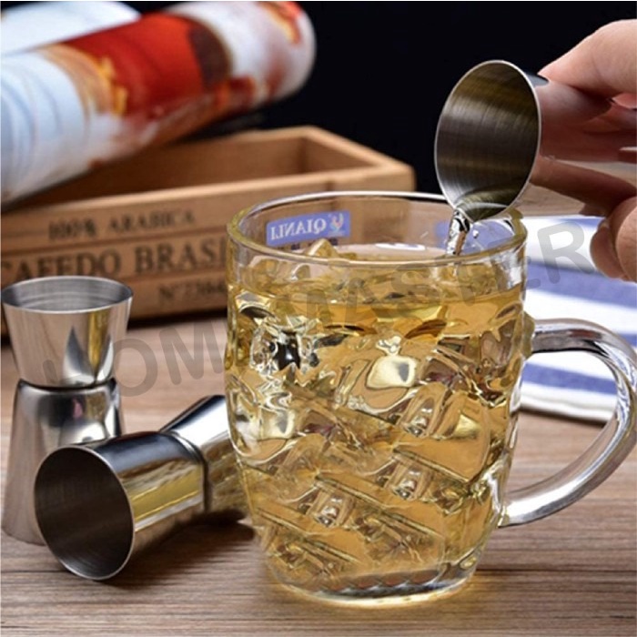 Jual HomeMaster Jigger/Gelas Ukur Mini Stainless/Besi Baja Tahan Karat ...