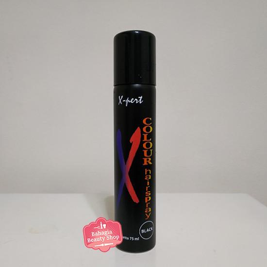 Jual Hairstyling Hairspray Color XPert Warna Hitam (75 Ml) Shopee