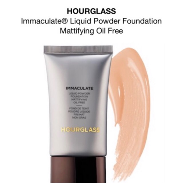 Jual Hourglass Immaculate Liquid Powder Foundation Mattifying 1 ml