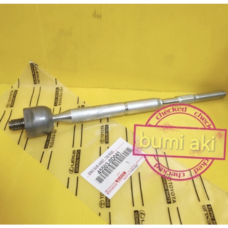 Jual LONG TIE ROD ATAU RACK END STEERING ORIGINAL TOYOTA ETIOS VALCO