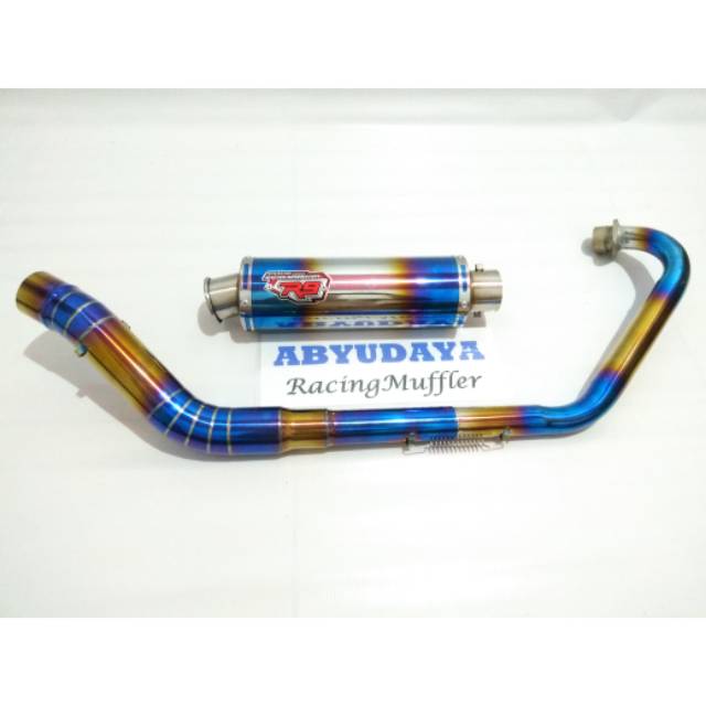 Jual Knalpot R9 Mugello Knalpot bluemoon Vixion R15 cbr150r cb150r ...