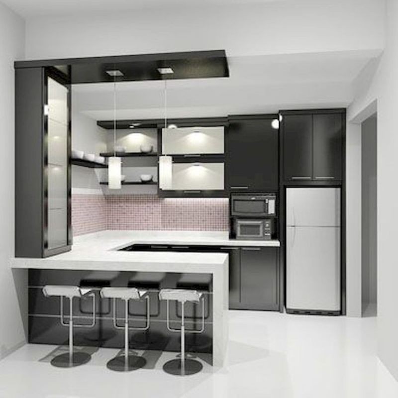Jual kitchen set modern minimalis HPL Shopee Indonesia