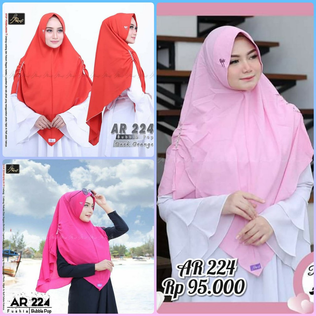 Jual AR 224 (Original Hijab Ar Rafi) | Shopee Indonesia