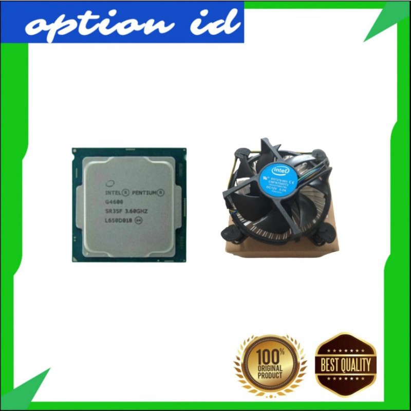 Jual Processor INTEL PENTIUM G4600 Tray - LGA 1151 Kaby lake Gen 7 ...