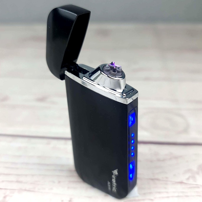 Jual Firetric Korek Api Elektrik Plasma Pulse Arc Lighter LED USB ...