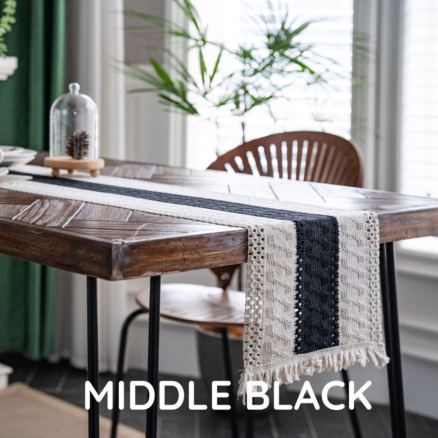 Jual [Julipstore ] Taplak Aesthetic/Taplak Meja Rajut Table Runner/Alas ...