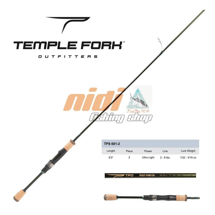 Jual Joran Pancing Temple Fork - Rod Spinning Ultra Light | Shopee ...