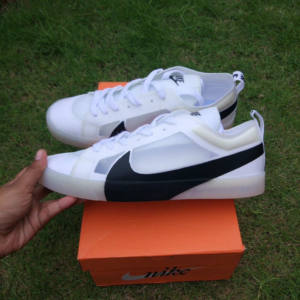 Nike blazer shop city low white