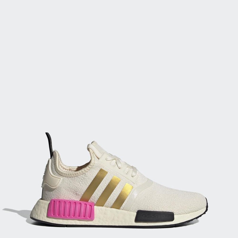 adidas gazelle silver green womens adidas NMD_R1 Strap Shoes - Women's - Cloud White / Lucid Blue