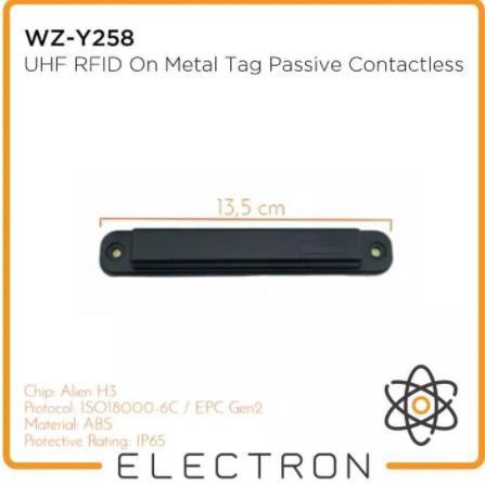 Jual UHF RFID On Metal Tag Passive Contactless - Screw Holes & Adhesive ...