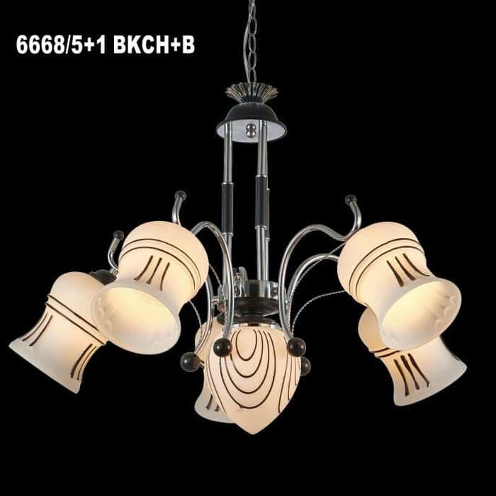 Jual SL6668/5+1 LAMPU GANTUNG HIAS ANTIK KLASIK MINIMALIS RUANG TAMU ...