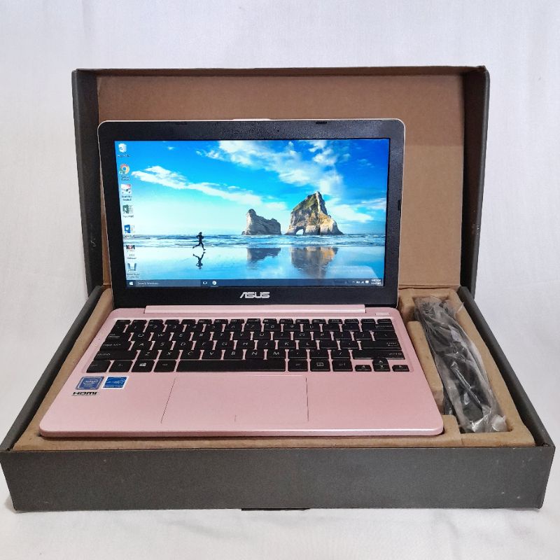 Jual ASUS E203MAH N4000 RAM2GB HDD500GB W10 Second | Shopee Indonesia
