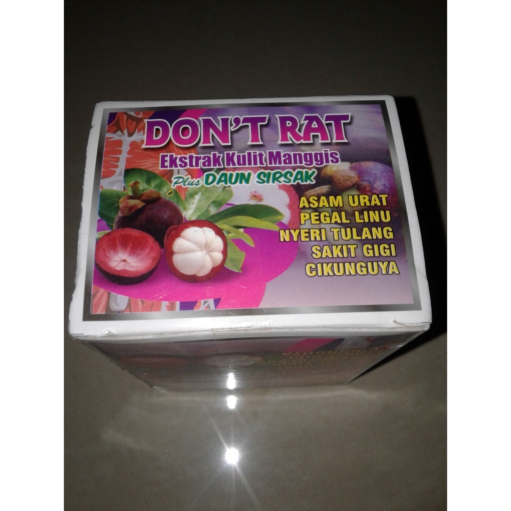 Jual Paket 100 Box Jamu Serbuk Dontrat (Pegel linu & Asam urat ...