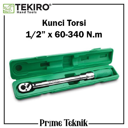 Jual Kunci Torsi Torque Wrench 1 2 X 60 340 N M Tekiro TR3000 Kunci Momen Shopee Indonesia