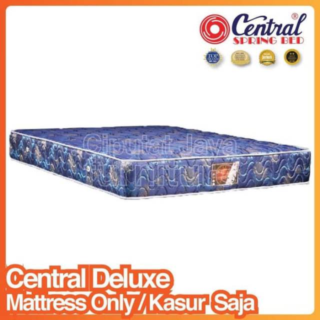 Jual KASUR CENTRAL SPRING BED CENTRAL DELUXE MATRAS MURAH MATRAS