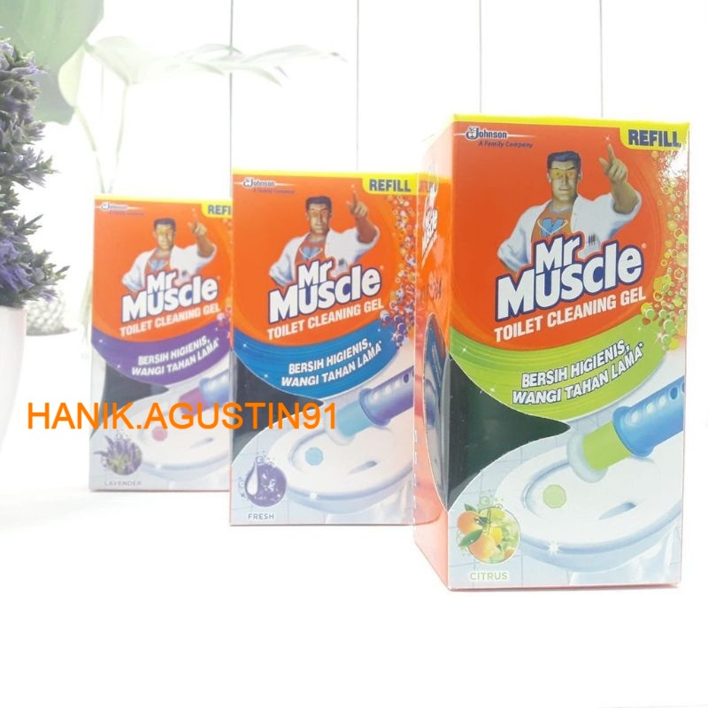 Jual Mr. Muscle Toilet Cleaning Gel Refill 36 ml Shopee Indonesia