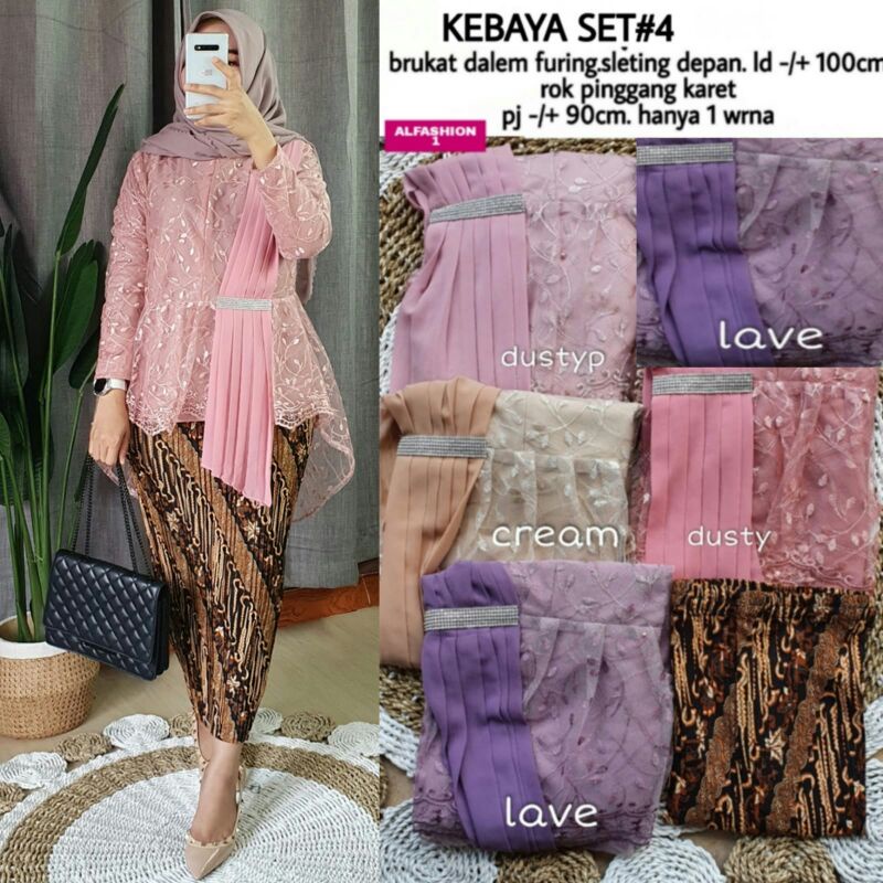 Jual Kebaya Set | Shopee Indonesia