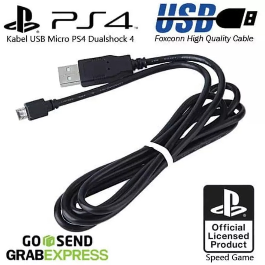 Jual kabel data charger USB stik stick DS4 PS4 PS 4 fat slim pro SONY ...