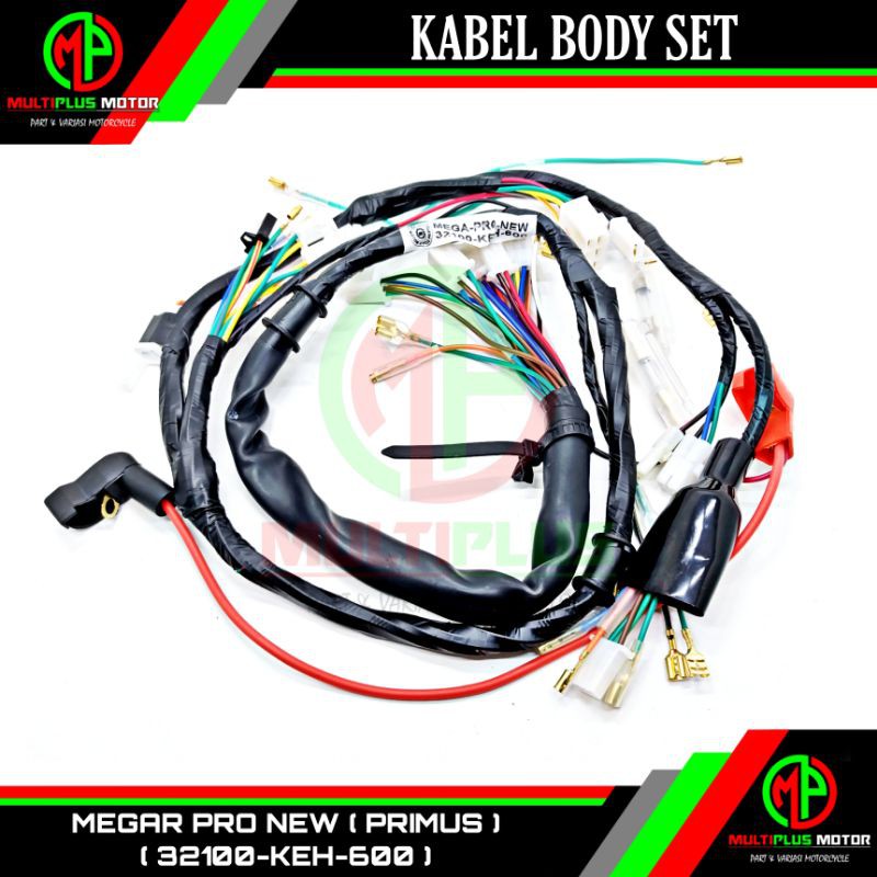 Jual Kabel body Kabel bodi set Kabel bodi motor MEGAPRO NEW,MEGAPRO ...
