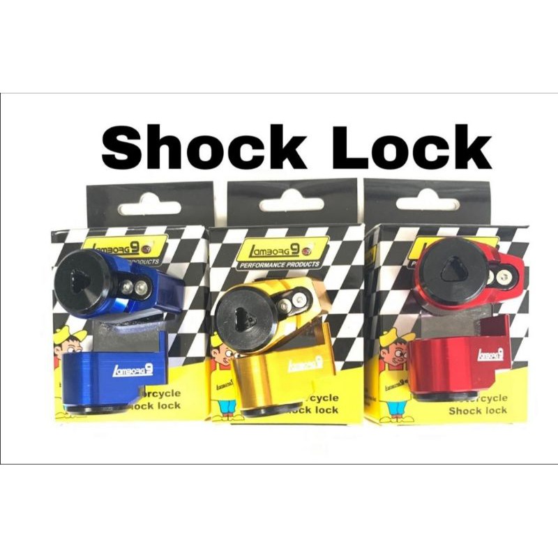 Jual shock lock cnc universal / pengaman shockbreaker / gembok ...