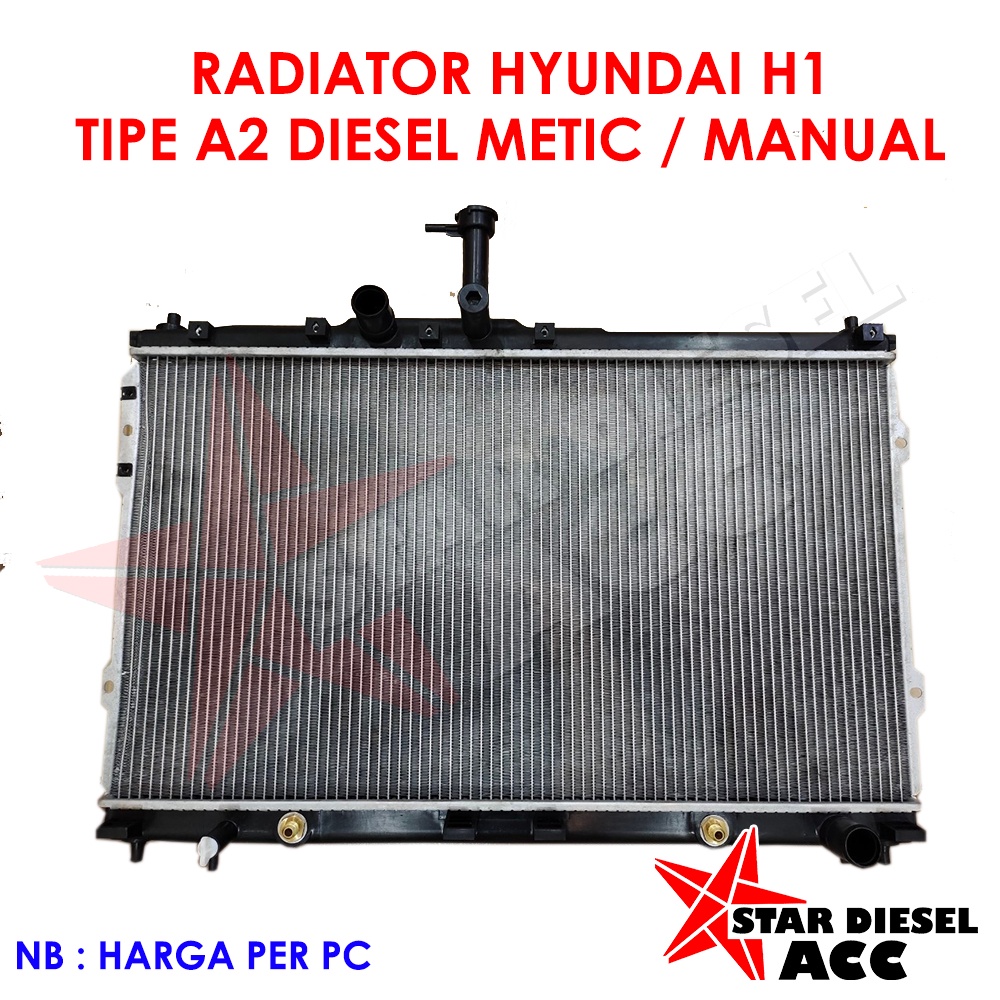 Jual RADIATOR SET HYUNDAI H1 TIPE A2 METIC / MANUAL HYUNDAI H1 RADIATOR ...