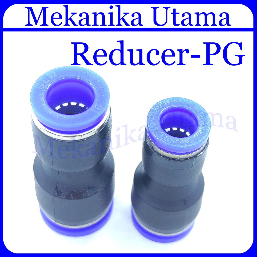 Jual PG Sok Reduser Angin, Pneumatic Reducer, PG6-4, PG8-6, PG10-8 ...