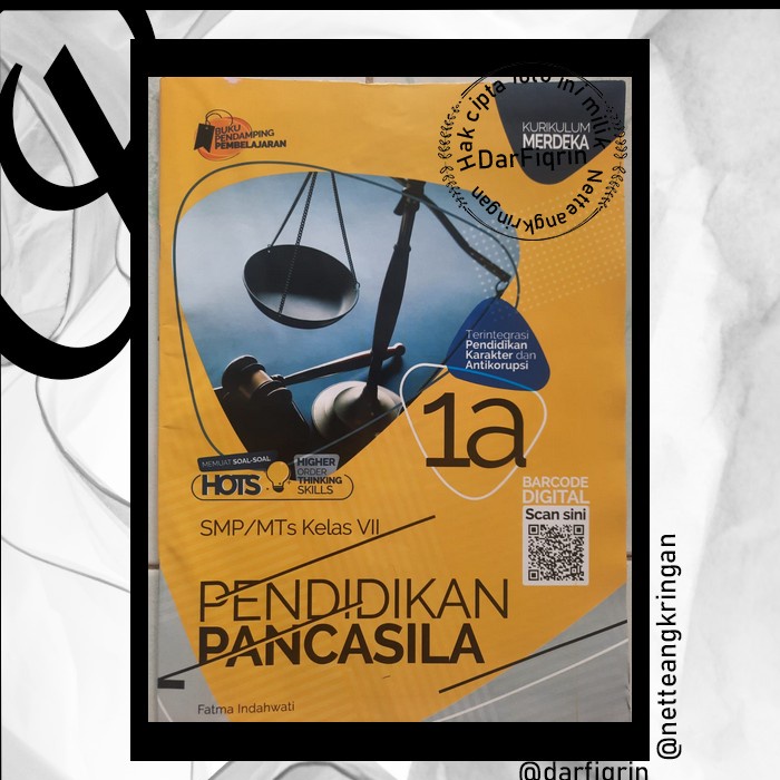 Jual LKS Pendidikan Pancasila Kelas 7 Semester 1-SMP/MTS KURMER ...