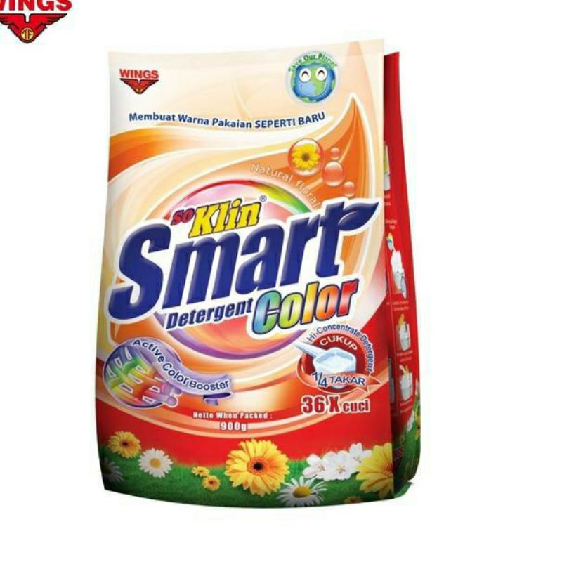 Jual So Klin Smart WHITE/COLOUR/SOFTENER 800gr | Shopee Indonesia