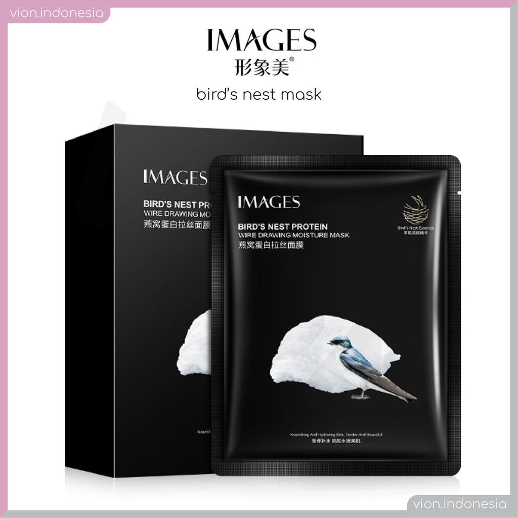 Jual IMAGES Bird Nest Facial Mask Extract Sarang Burung Masker Wajah