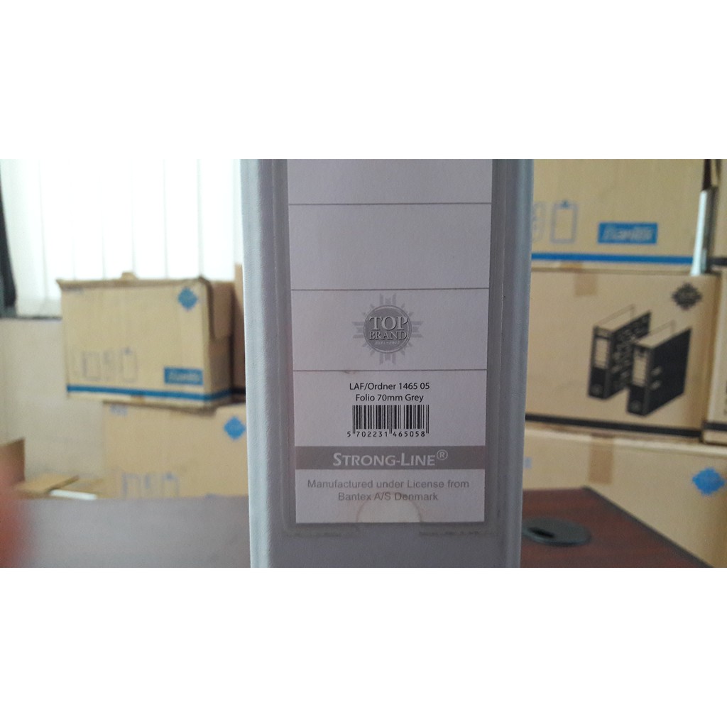 Jual Bantex Ordner Strong Line Folio 70 mm Grey Abu-Abu 1465 05 Otner ...