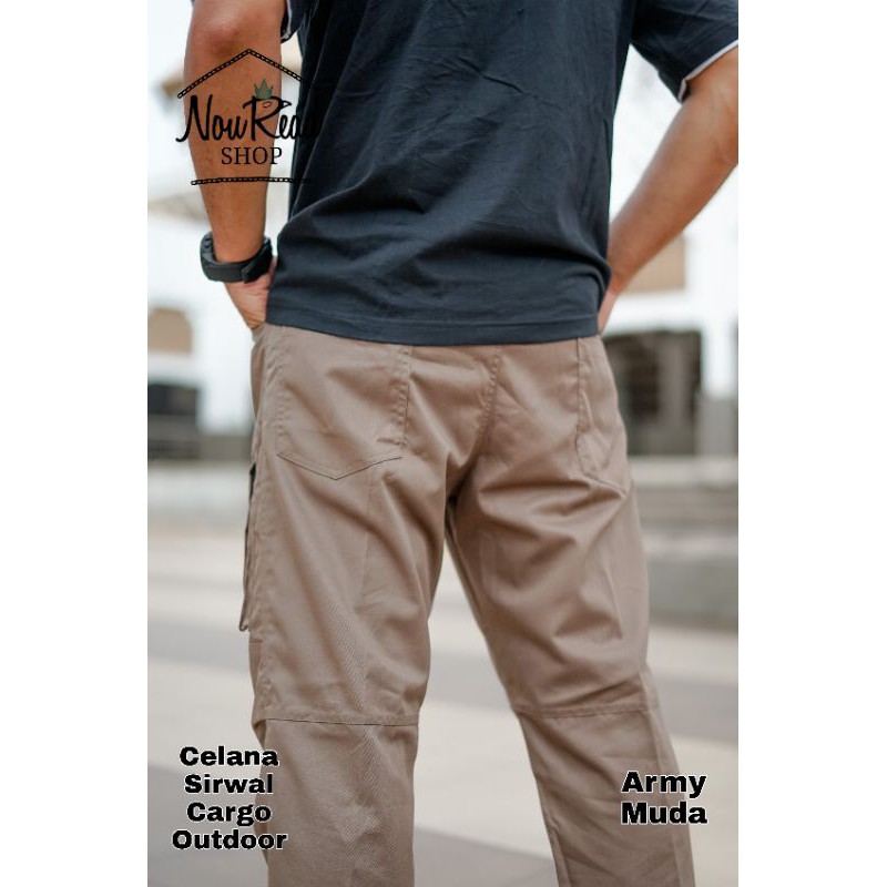 Jual CELANA SIRWAL CINGKRANG CARGO DEWASA | Shopee Indonesia
