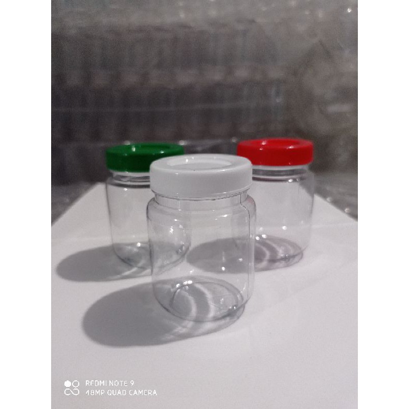 Jual BOTOL PLASTIK/TOPLES SAMBAL/ BOTOL SELAI/JAR 200ML Shopee Indonesia