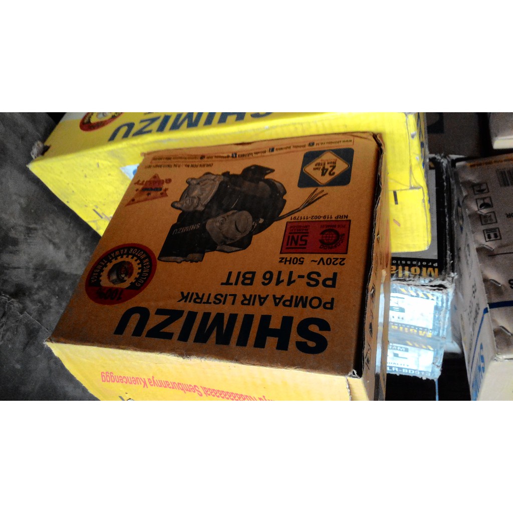 Jual Shimizu PS 116 BIT - Pompa Air 125 Watt Sumur Dangkal | Shopee ...