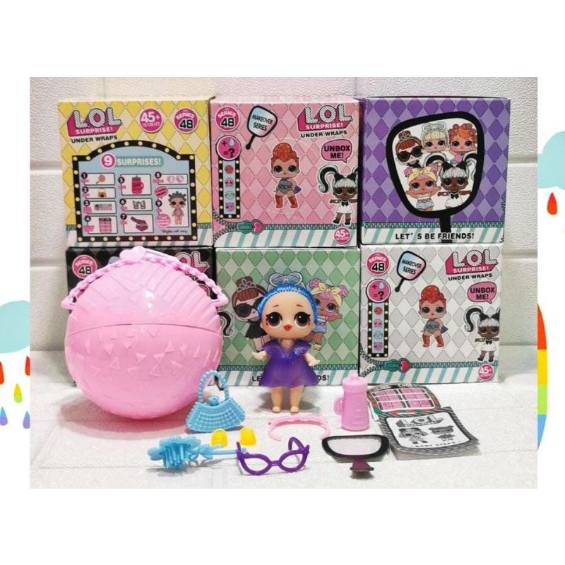 Jual mainan Anak LOL Surprise Under Wraps Shopee Indonesia