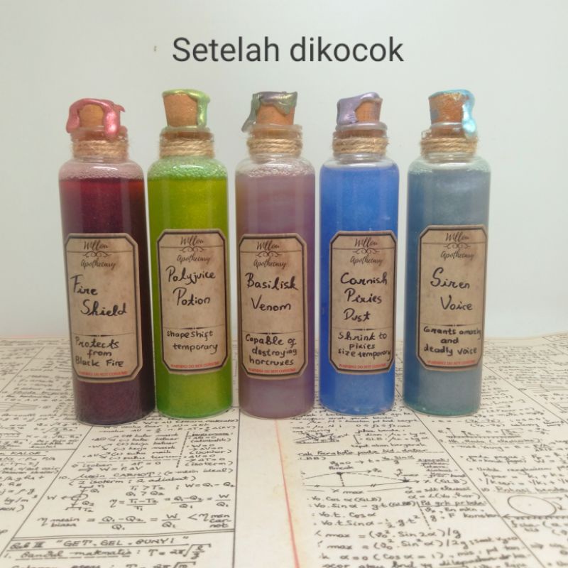 Jual Harry Potter Potion Magic Potion Ver 1 Polyjuice Potion Color ...