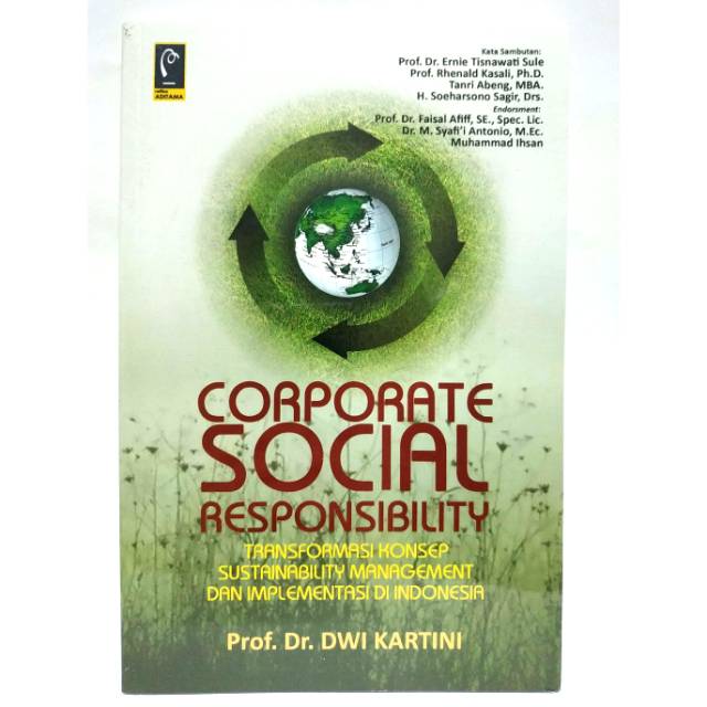 Jual CSR CORPORATE SOCIAL RESPONSIBILITY TRANSFORMASI KONSEP ...