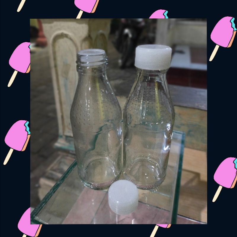 Jual Botol Kaca Botol 150ml Botol Minum Botol Madu Botol Sirup Botol Minum Tutup 7160