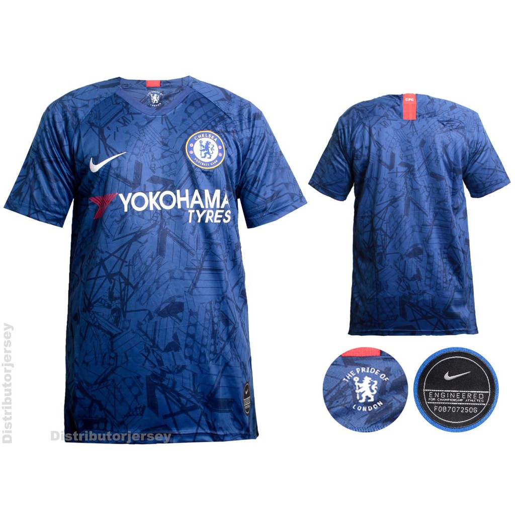 Jual Jersey Sepak Bola Chelsea Home 2019 2020 Grade ori Shopee