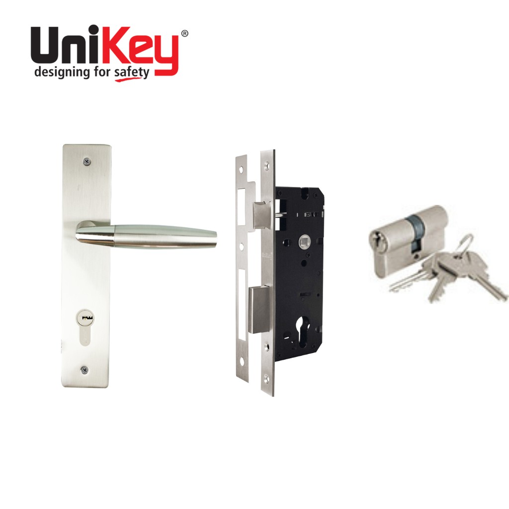 Jual UniKey Handle On Plate Exclusive HP 1902 SN/NP+SW 001-40MM SS+DC ...