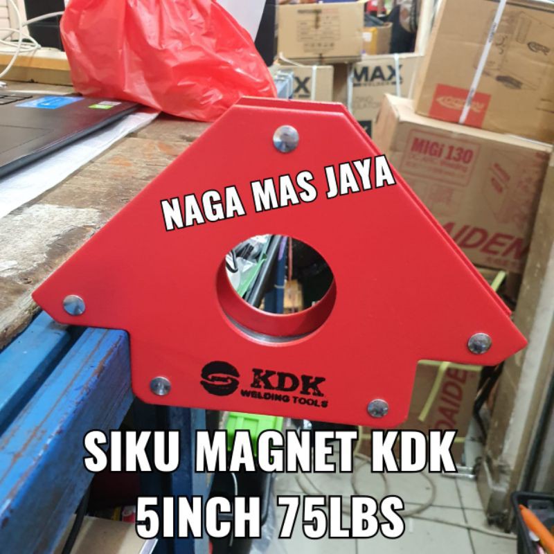 Jual Siku Magnet Las Inch Lbs Kdk Magnetic Welding Holder Inch Lbs Merk Kdk Shopee